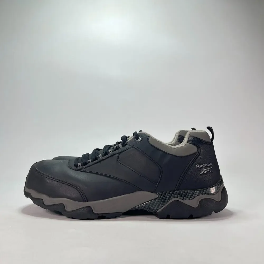 Reebok Work Beamer Black Low Cut Composite Toe Safety Shoes RB1062 Mens Size 14W